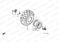 F-13 REAR WHEEL