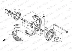 F-13 REAR WHEEL