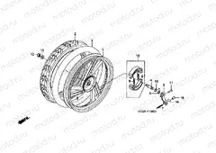 F-13 REAR WHEEL