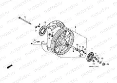 F-13 REAR WHEEL