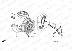 F-13 REAR WHEEL