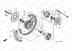 F-13 REAR WHEEL (FS125 / M)