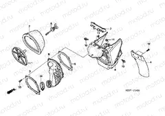 F-14-1 AIR FILTER (CR250R5-7)