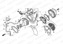 F-14-1 AIR FILTER (CRF450R3,4)