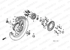 F-14-1 REAR WHEEL