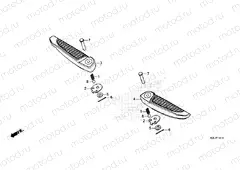 F-14-10 PILLION STEP
