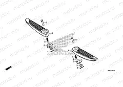 F-14-10 PILLION STEP