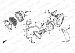 F-14-2 AIR FILTER (CRF450R5,6,7,8)