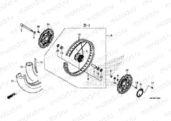 F-14-20 FRONT WHEEL