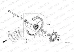 F-14-20 FRONT WHEEL