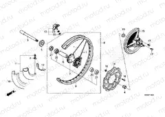F-14-20 FRONT WHEEL