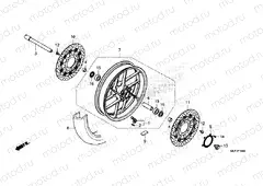 F-14-40 FRONT WHEEL