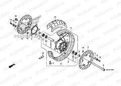 F-14-40 FRONT WHEEL