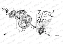 F-14-40 FRONT WHEEL
