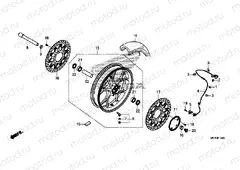F-14-40 FRONT WHEEL