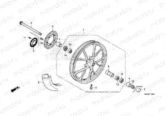 F-14-40 FRONT WHEEL