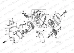 F-14 AIR FILTER (CRF450R2)