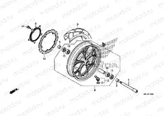 F-14 FRONT WHEEL