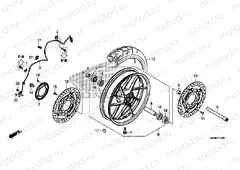 F-14 FRONT WHEEL