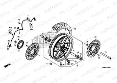 F-14 FRONT WHEEL