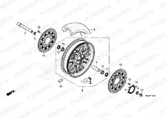 F-14 FRONT WHEEL