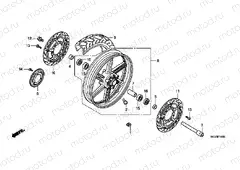 F-14 FRONT WHEEL