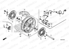F-14 FRONT WHEEL