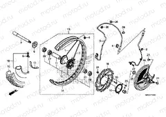 F-14 FRONT WHEEL