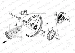 F-14 FRONT WHEEL