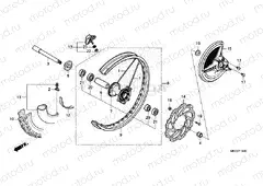 F-14 FRONT WHEEL
