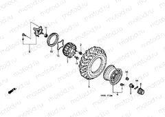 F-14 FRONT WHEEL