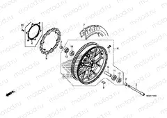 F-14 FRONT WHEEL