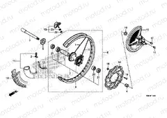 F-14 FRONT WHEEL