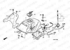 F-14 FUEL TANK (CBR125R / RS / RW5 / RW6 / RW8)