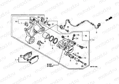 F-14 REAR BRAKE CALIPER