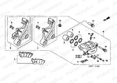F-14 REAR BRAKE CALIPER