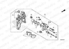 F-14 REAR BRAKE CALIPER