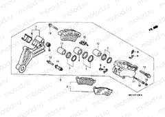 F-14 REAR BRAKE CALIPER