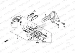 F-14 REAR BRAKE CALIPER (CB1000R)
