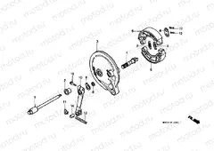 F-14 REAR BRAKE PANEL