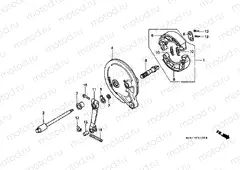 F-14 REAR BRAKE PANEL