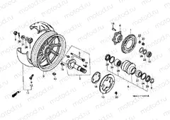 F-14 REAR WHEEL