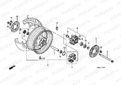 F-14 REAR WHEEL
