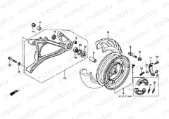 F-14 REAR WHEEL / SWING