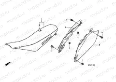 F-14 SEAT / SIDE COVER