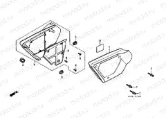 F-14 SIDE COVER (XL125SZ / A / B / C)