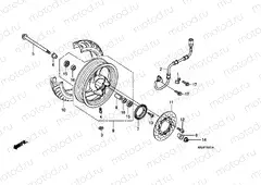 F-15-1 FRONT WHEEL (FES125A)(FES150A)