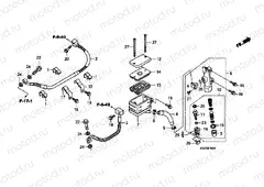 F-15-1 REAR MASTER CYLINDER (XRE300A)