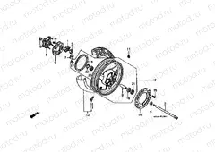 F-15-1 REAR WHEEL