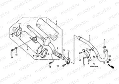F-15-2 EXHAUST DRUM (CRF450R3-CM)
